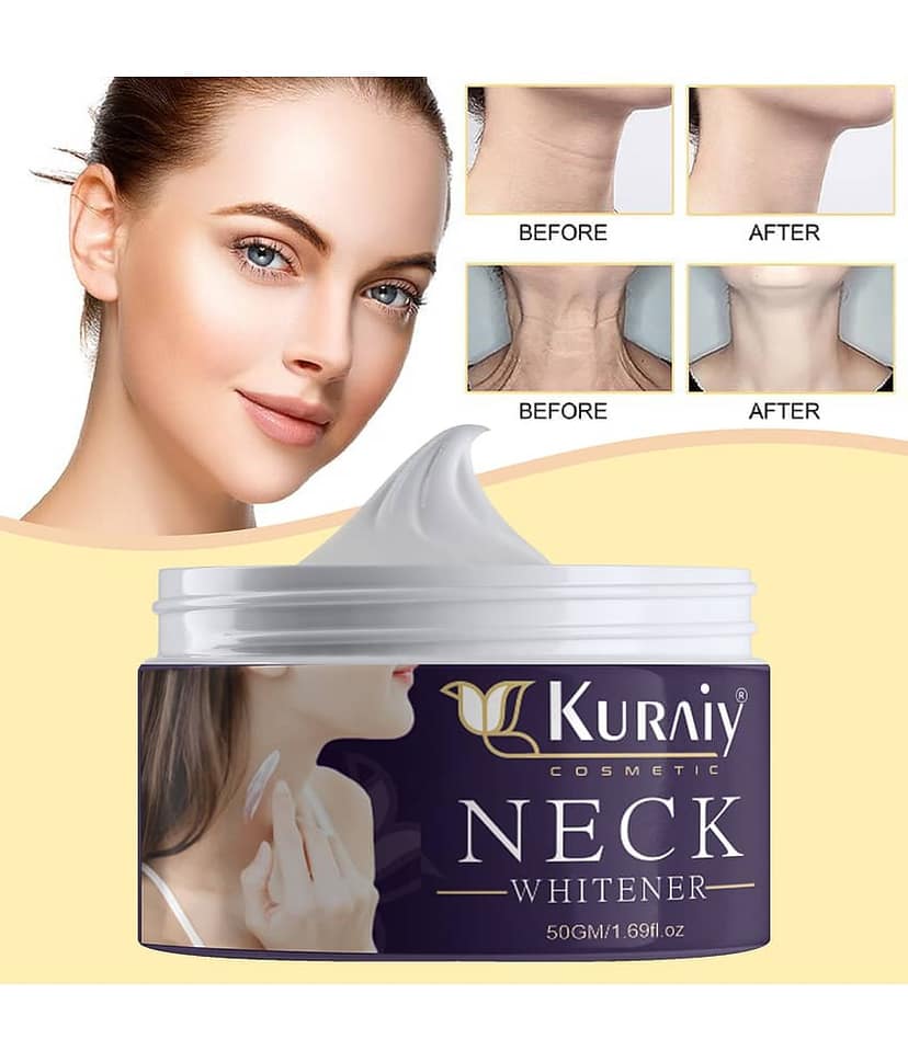 KURAIY Neck Back Whitening Cream For Lightening & Brightening All Skin types (50 g) pack of-1