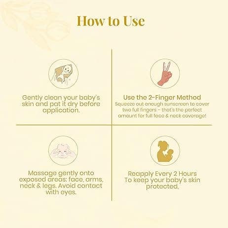 Pure Aura Baby Sunscreen 50 gm | SPF 30 Kids Sunscreen | 100% Mineral & Ayurvedic | Chemical-Free | Outdoor Safe | Sensitive Skin Friendly | view 4