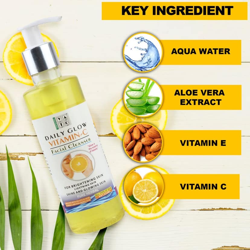 YATO Herbals Vitamin C Daily Glow Face Cleanser view 4