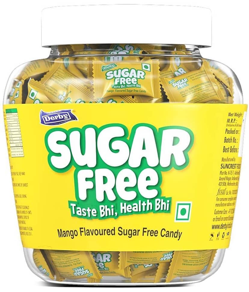 Derby Sugar Free Mango Flavored Hard Candies 660 gm Pack of 2 view 2
