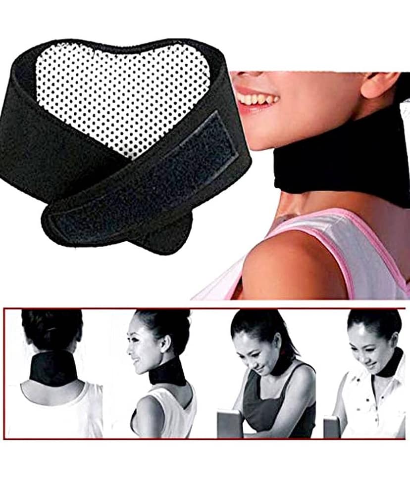 JMALL Neck Guard Self-Heating Brace Cervical Supports Free Size view 2