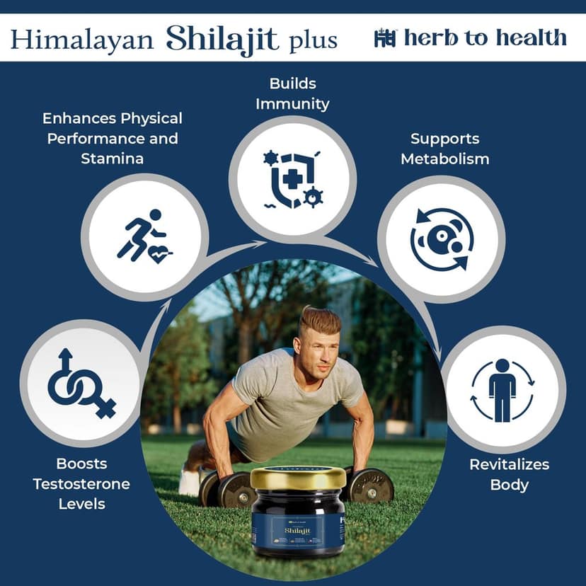Herb to Health Himalayan Shilajit Plus Resin 30g view 2