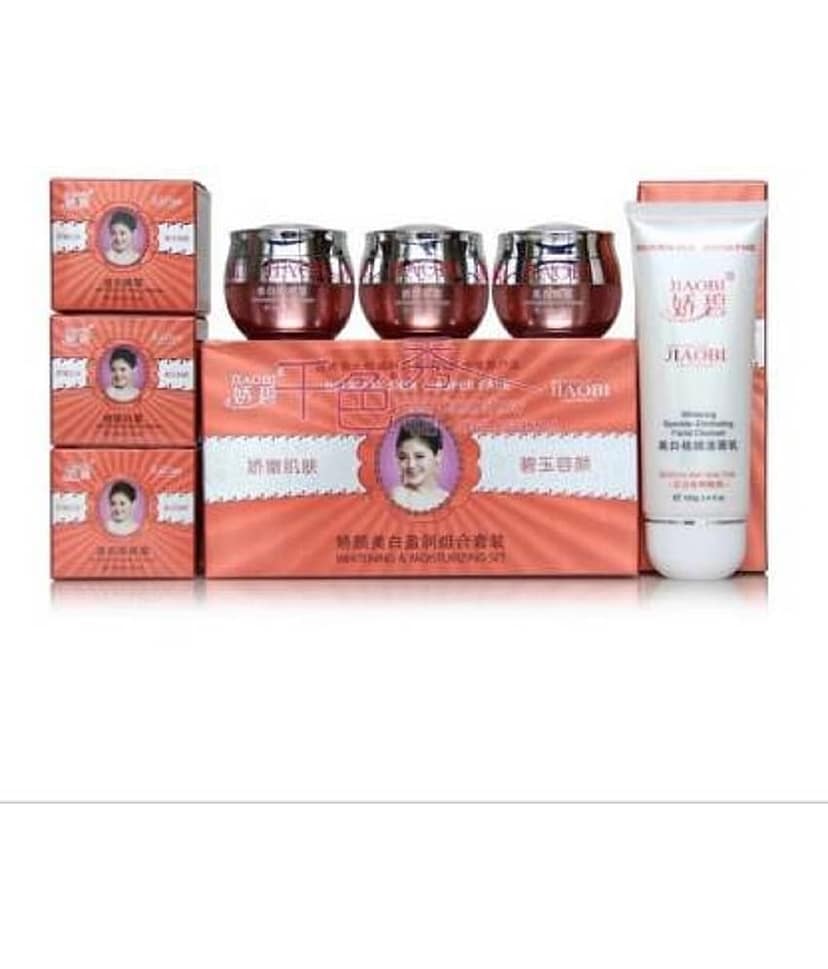 Zehra Jiaobi Whitening Cream Set of 4 Moisturizer 100 gm Pack of 4