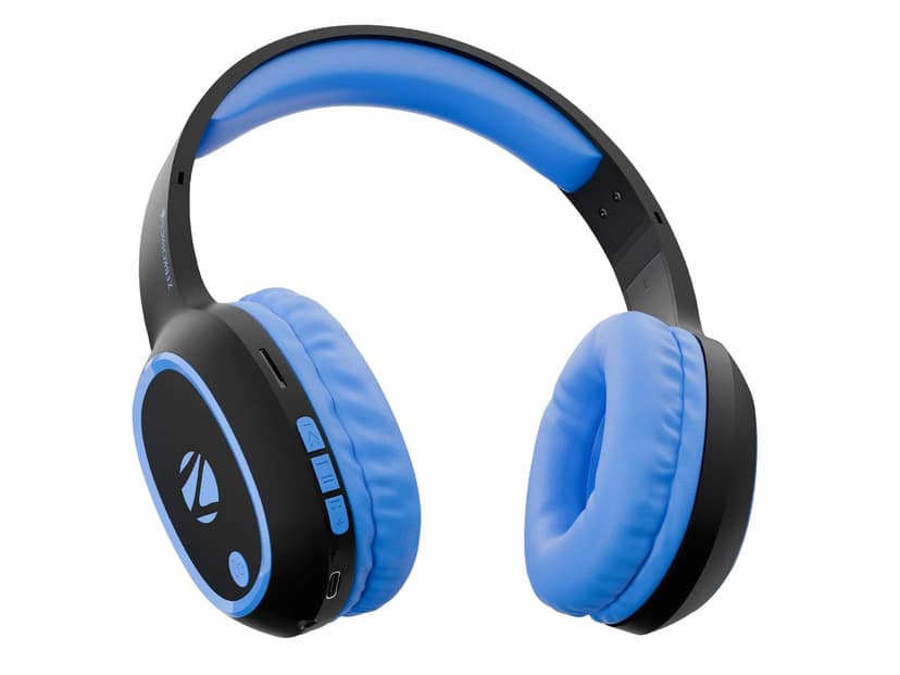 Zebronics ZEB-THUNDER Over-Ear Bluetooth Headset - Blue & Black