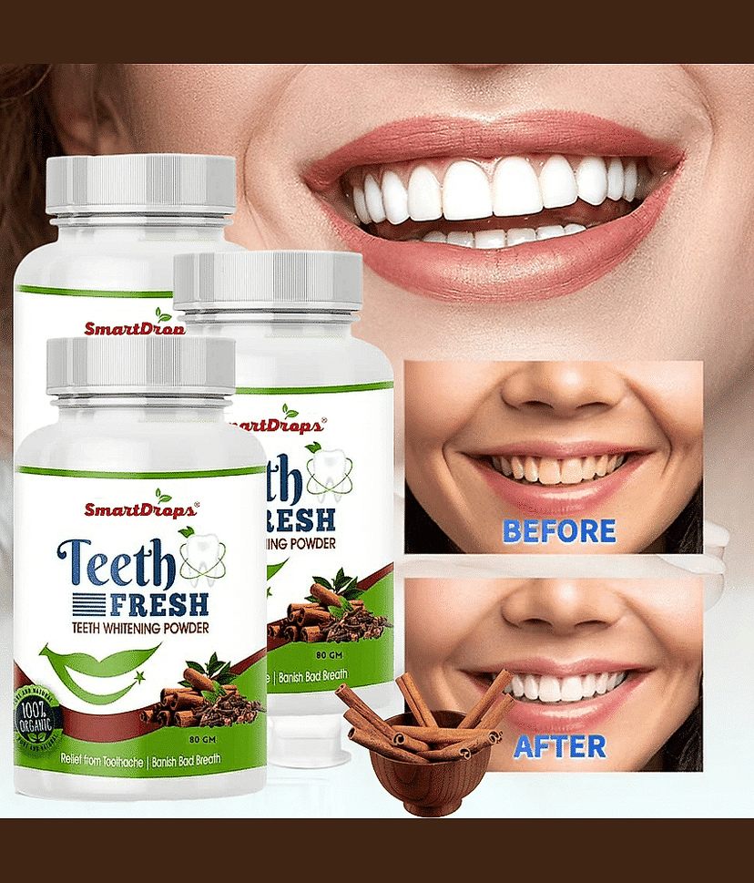 Smartdrops Organic Denture Oral Kit