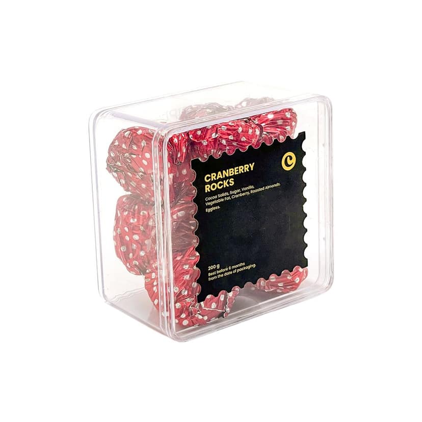 Chocopearl Cranberry Rocks Eggless Chocolate | Made with Cocoa Solids, Roasted Almonds & Tangy Cranberries | Crunchy Nutty Bites | Premium Vegetarian Chocolate | 200g view 7