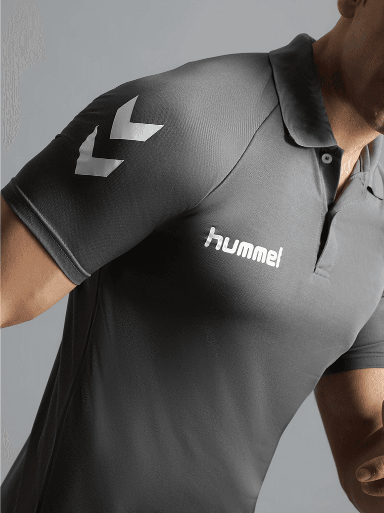 Core functional Polo Neck Half Sleeve Solid Regular fit Polyester T-shirt for Men Comfortable Breathable Fabric Stretchable for Everyday Use Ideal for Yoga Training Gym Running or Performance view 5