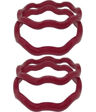 Bovzen - Red Bangle ( Pack of 4 )