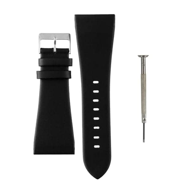Exelent Genuine Leather 28MM Watch Strap Compatible with POLICE Watches | Premium Replacement Band with Installation Tool | Durable & Stylish Wrist Strap for Men
