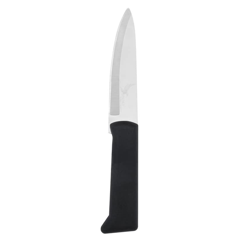 SNOKE® Chef Knife stainless steel for cutting fruits and vegetables , pack of 1 , silver color balde with strong plastic handle for better grip view 2