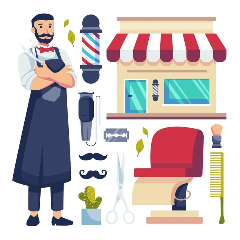 Professional Hair Clippers and Accessories for Barbers