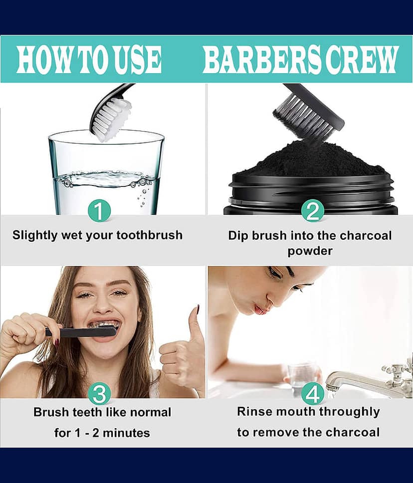 Barbers Crew Mouthwash Liquid MINT 110 g Pack of 2 view 2