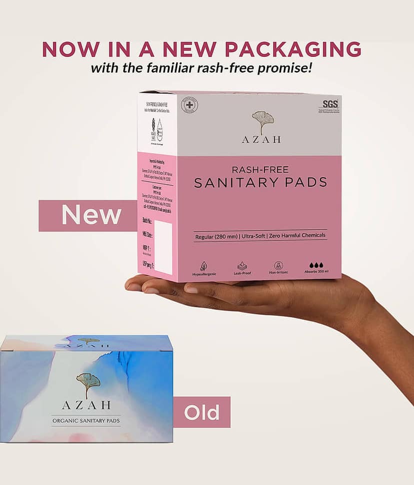 Azah Cottony Regular Regular Sanitary Pad view 2