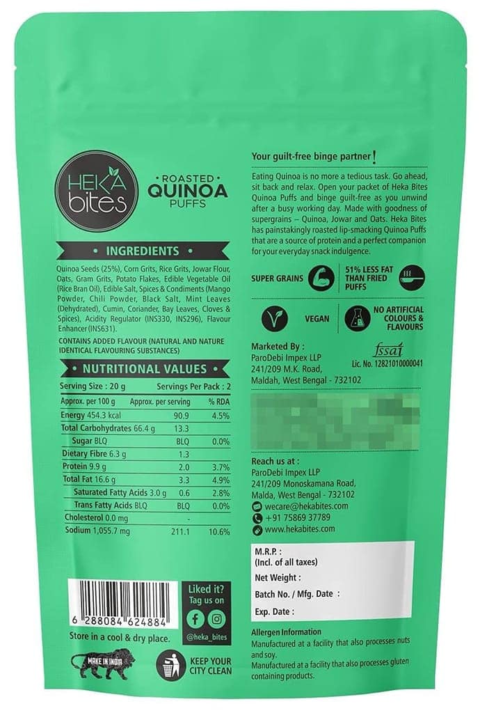 HEKA bites Roasted Assorted Snacks Combo (Pack of 10) | Healthy Snacks| Snacks Box | Roasted | Gluten Free | Work from Home Snacks view 8