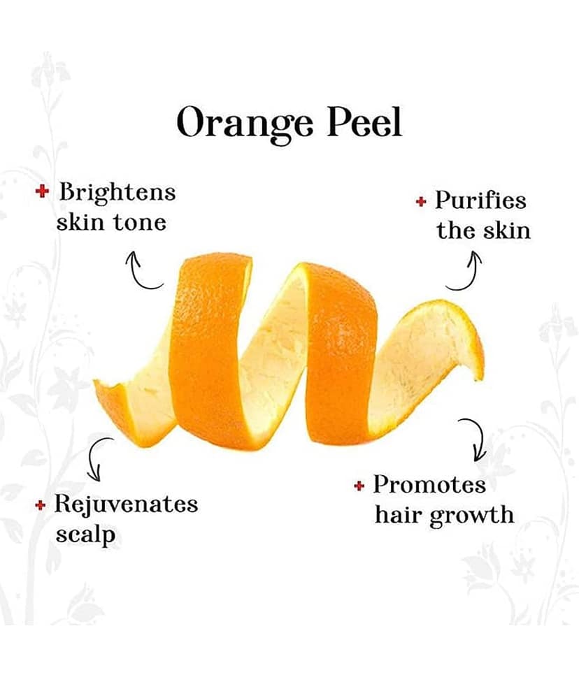 Orange Peel Powder For Glowing Skin & Removing Pimples, Scars & Boosten Collagen view 2