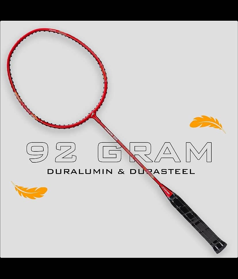 HUNDRED Multicolor Badminton Racquet ( Pack of 1 ) view 2