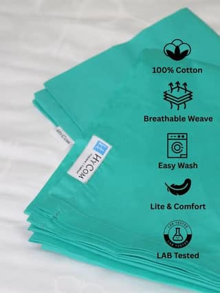 Hospital Bed Sheet Set - 100% Cotton