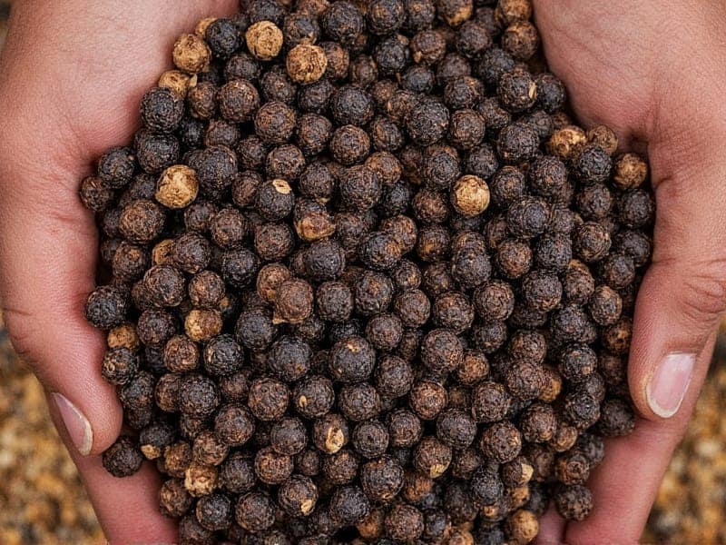 Elachi Cardamom Premium Triple Spices Combo | 50gm Cloves + 25gm Elachi (Cardamom) + 50gm Black Pepper | Strong Aroma | Daily Cooking Masala Pack | BHAKSHU view 3