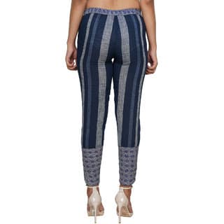 Yes Ten Stirped Cotton Trousers And Pants For Girls And Womens view 2