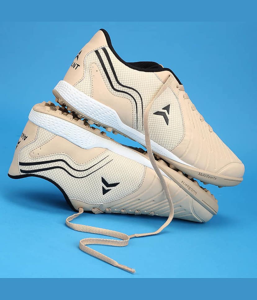 Avant Streamline Beige Football Shoes view 6
