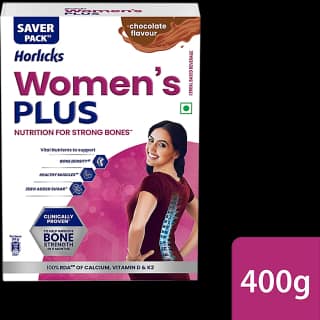 Horlicks Women's Plus, Chocolate, 400 Gram Carton