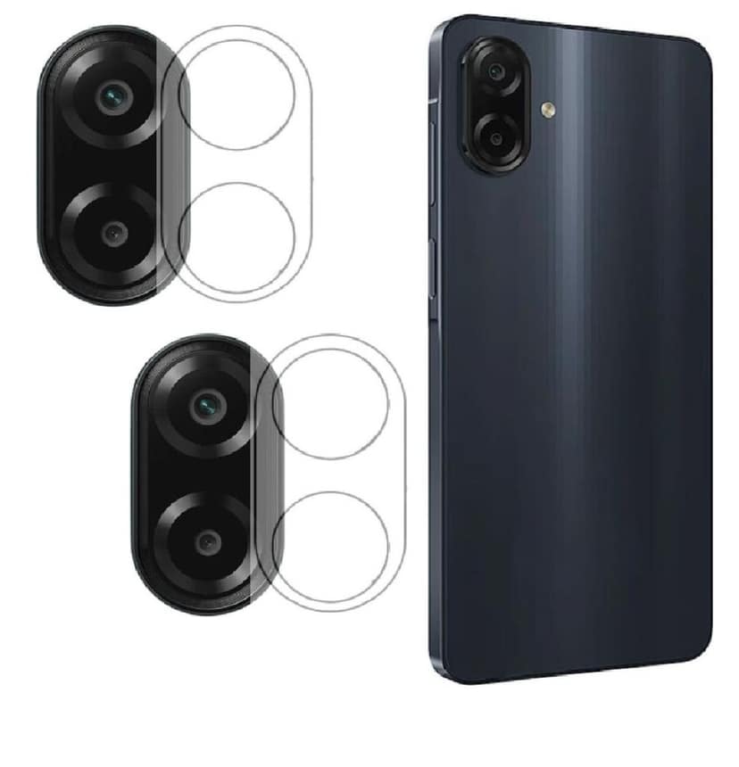 ISAAK Back Camera Lens Protector compatible for Samsung Galaxy M17e 5G (Pack of 2)