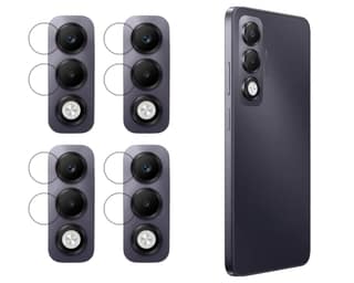 ISAAK Back Camera Lens Protector compatible for OPPO K13x 5G (Pack of 4)