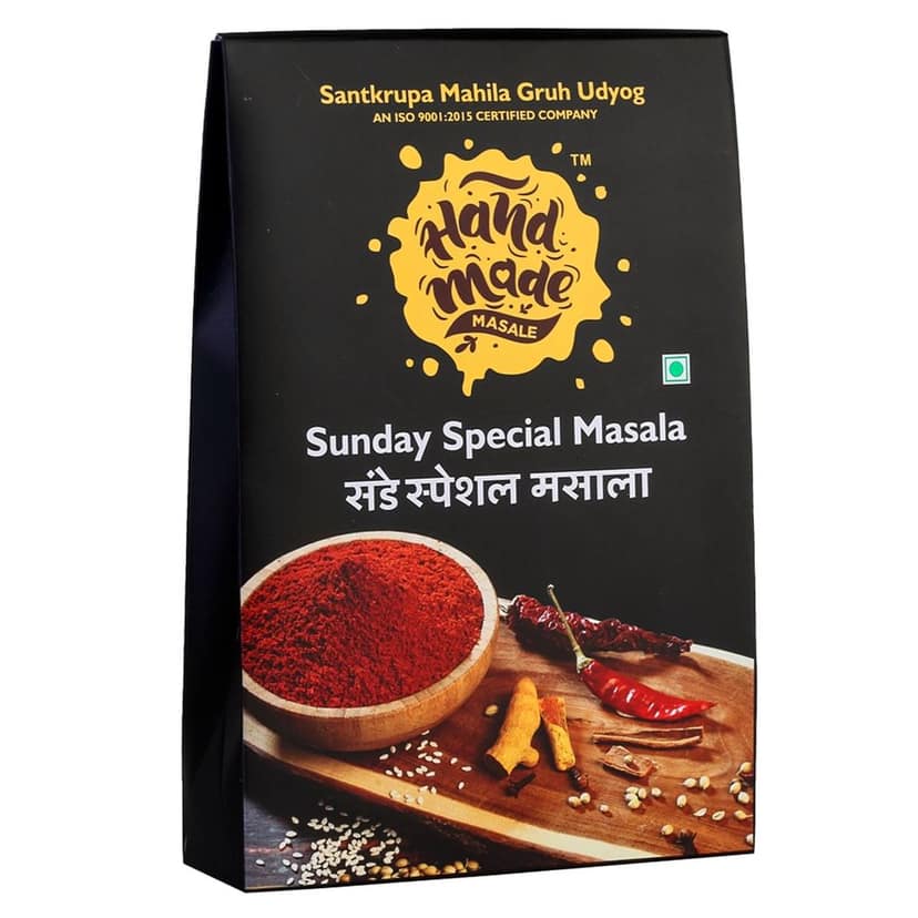 Handmade Masale Sunday Special Masala - 100% Natural & Authentic Indian Spices" view 3