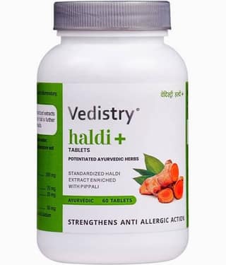 Vedistry Haldi+, Achieve Clear, Acne-Free Skin With The Healing Properties Of Haldi+ (Pack 2)