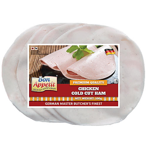 Bon Appetit Chicken - Cold Cut Ham, 100 g Pouch