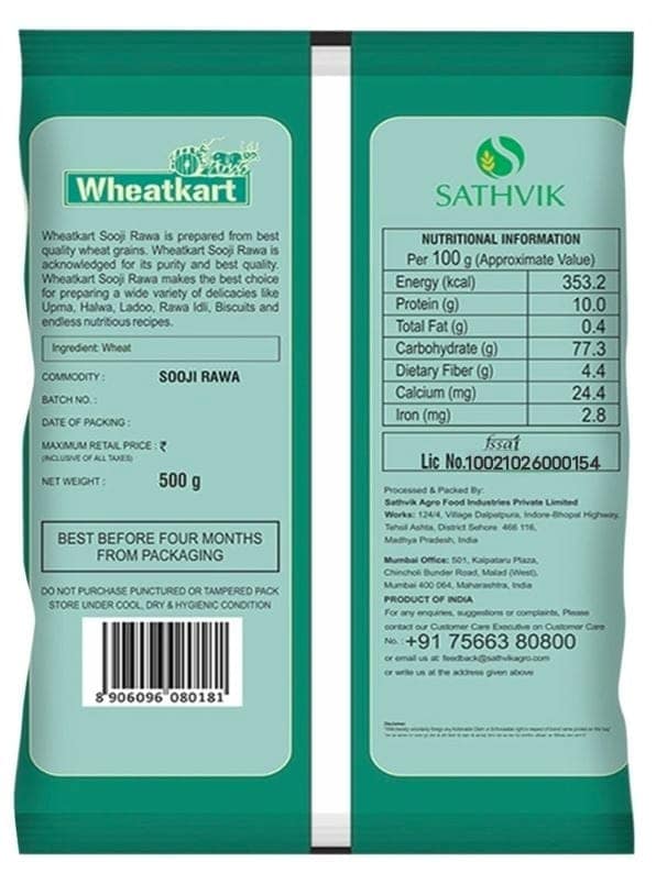 Wheatkart Sooji Rawa view 2