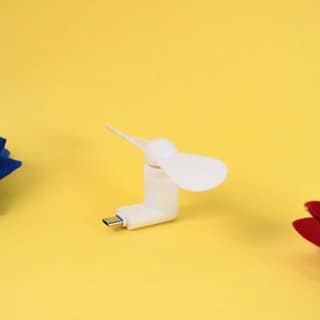 Micro / Android USB Mini Fan Flexible USB Fan (1 Pc / Loose)