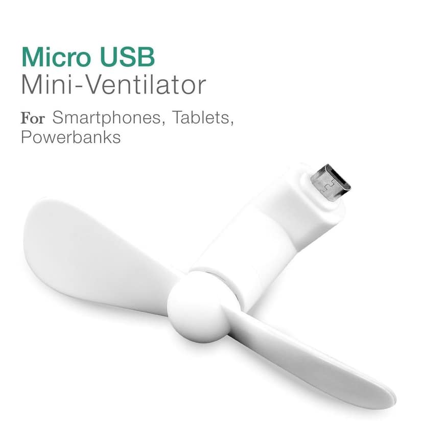 Micro / Android USB Mini Fan Flexible USB Fan (1 Pc / Loose) view 6