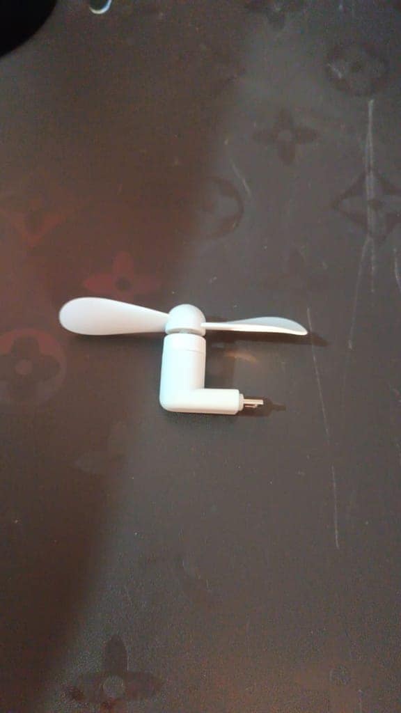 Micro / Android USB Mini Fan Flexible USB Fan (1 Pc / Loose) view 7