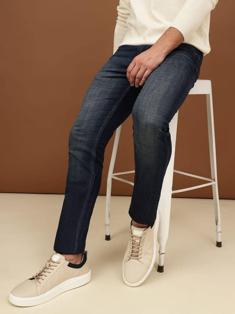 Richlook Men Indigo Slim Fit Jeans view 5