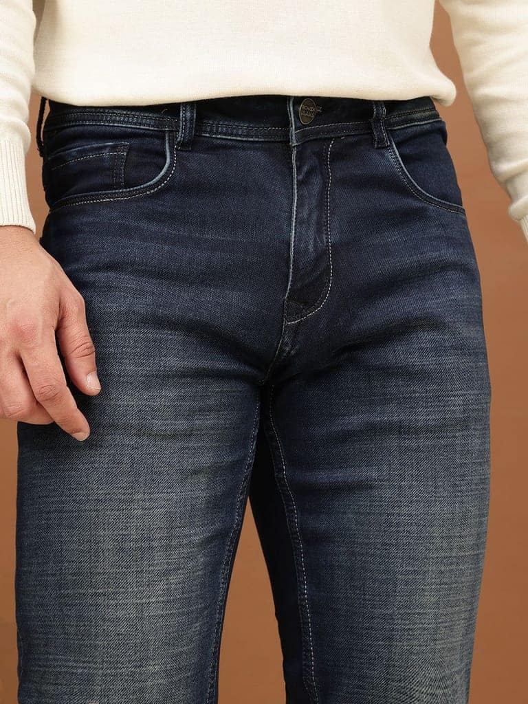 Richlook Men Indigo Slim Fit Jeans view 6