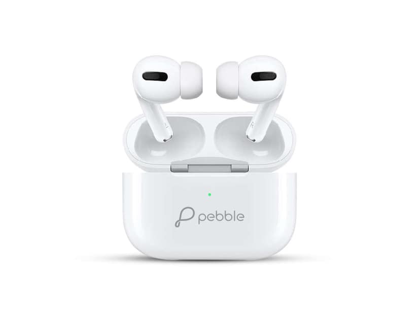 Pebble Echo Buds Power full Sound, Passive Noise Cancellation Auto Pairing, Type-C Charging, Handsfree Call - Black view 2
