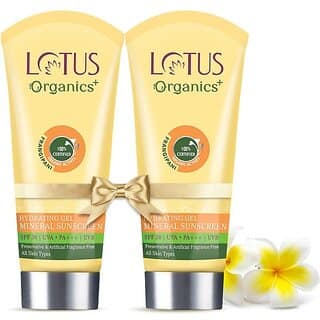Lotus Organics+ Sunscreen - Spf 30 Pa+++ Hydrating Gel Mineral Sunscreen (200 G)