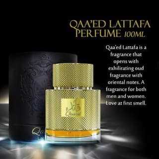Lattafa Qaa’ed Eau De Parfum for Unisex 100ml Men Women Perfume Brand UAE Perfume