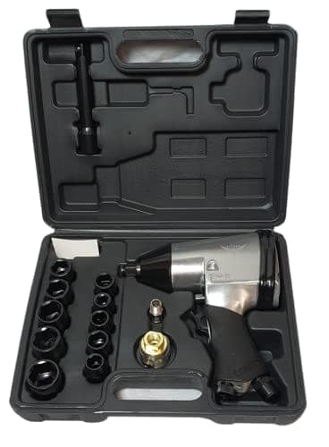 Compressor King 3Hp 50L Lubricated Air Compressor With 100% Copper Winding (WITH IMPACT WRENCH 350 AND PU PIPE) view 3
