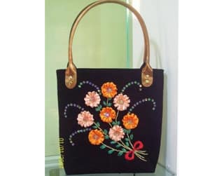 Ribbon Work Bags (Model - 4)