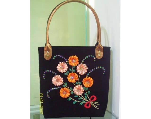 Ribbon Work Bags (Model - 4)