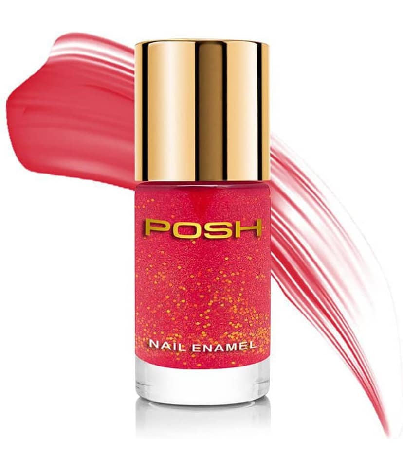 Posh Nail Polish Red Glossy Pack of 4 36 mL view 2