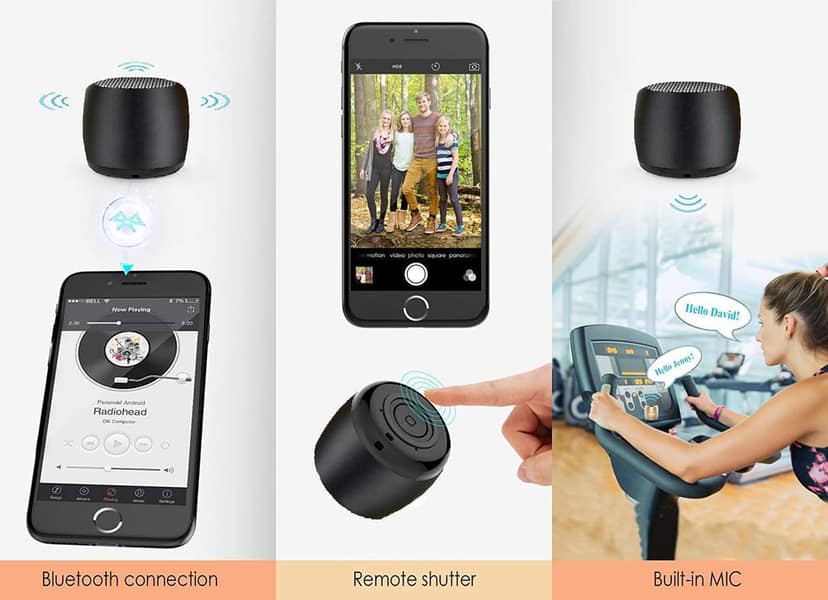 G2L Mini Boom Easy to Portable Pocket Size Bluetooth Speaker with Light Weight Bluetooth & MP3 for All Supported Device. view 3