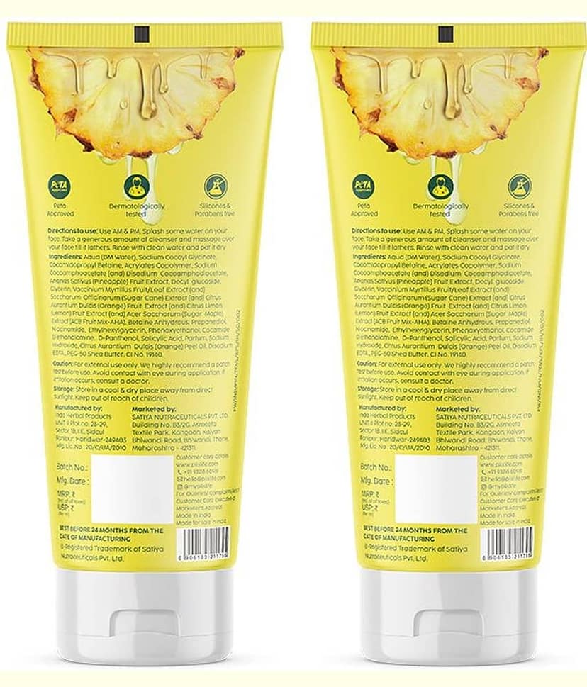 Plix - Refreshing Face Wash For All Skin Type ( Pack of 2 ) view 2