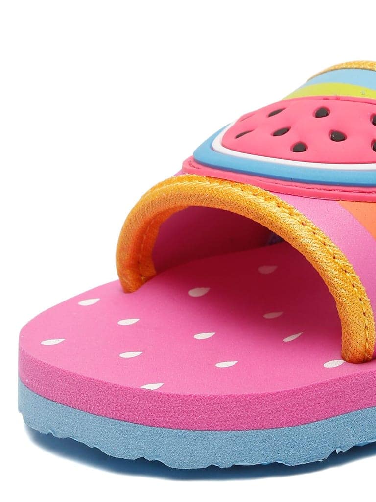 Premium Watermelon Artistic Sliders - Pink (Girls) view 2