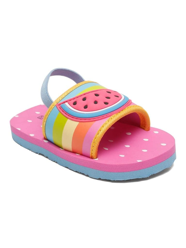 Premium Watermelon Artistic Sliders - Pink (Girls) view 5