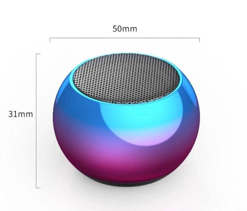 G2L Multicolour LED Light Wireless Bluetooth Speaker with in Build MIC for Calling, Party & Gaming Speaker. view 3