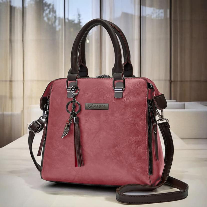 VISMIINTREND Stylish Sling Bag | Pu Leather Crossbody Satchel Bag | Women Handbag for Office | Travel | Daily Use | Detachable Adjustable Strap view 6
