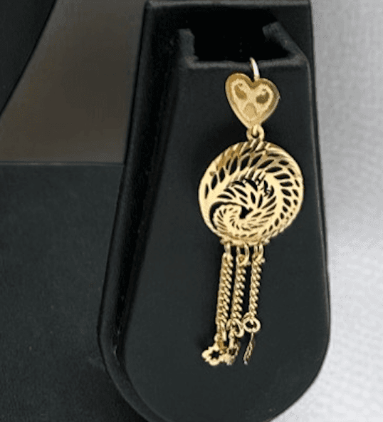 Gold Luxe Necklace Set - Amit Chauhan And Sons view 2